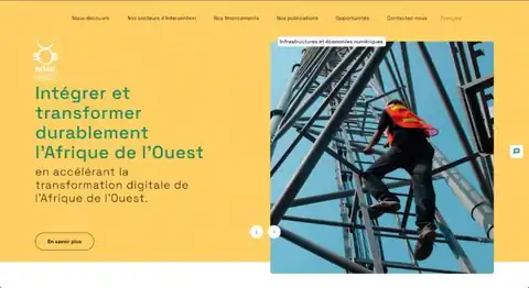 Page d'accueil BOAD